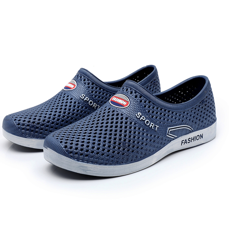 洞洞鞋男士包头沙滩漂流防滑凉鞋户外外穿休闲透气潮男懒人鞋网面,流行男鞋,洞洞鞋,淘宝优惠券,粉丝福利购,淘宝优惠卷