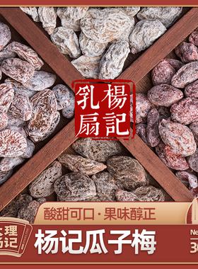 大理杨记软籽梅子瓜子梅多口味酸甜葡萄梅云南果脯干零食洱宝话梅