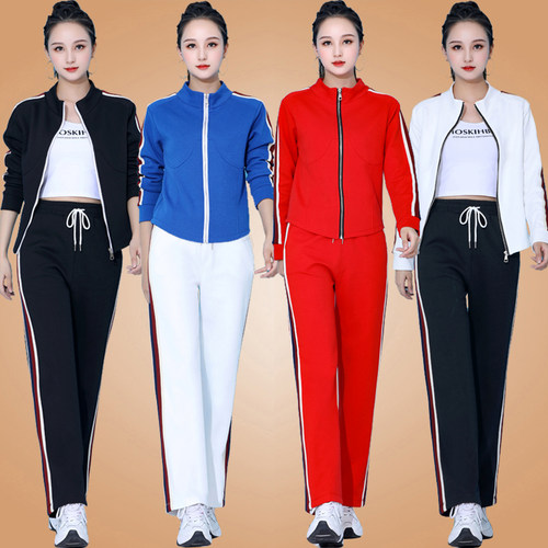 广场舞时尚鬼步舞运动外套跳舞服