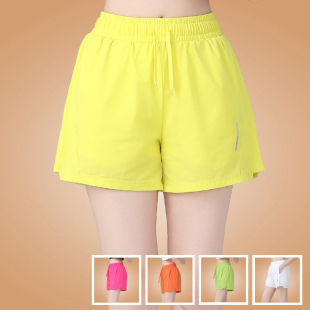 广场舞服装新款短裤女夏季速干跑步健身操团体跳舞裤子宽松运动裤