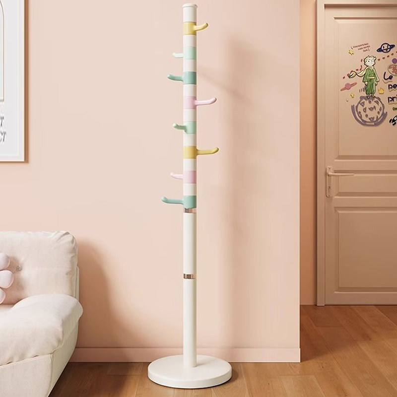 儿童衣架落地卧室可移动衣帽架