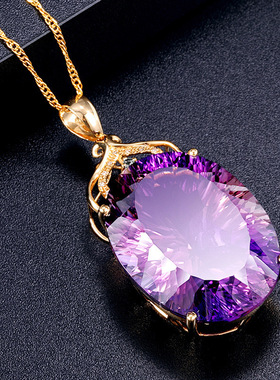 女生时尚珠宝首饰紫水晶
