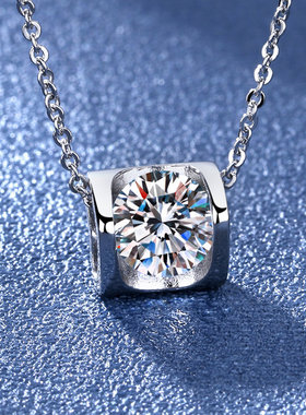 项链韩版少女简约天使之吻硞石吊坠甜美锁骨链气质百搭珠宝饰品