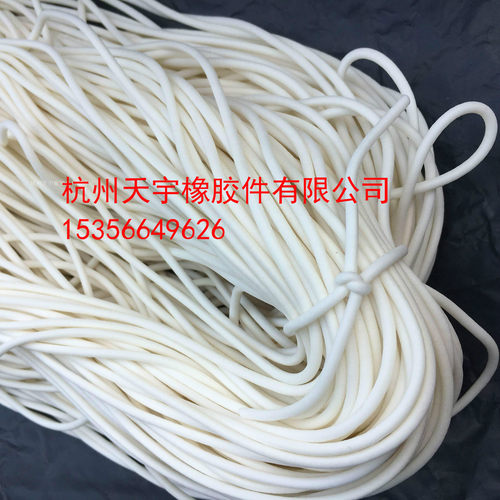 硅胶发泡圆条硅胶海绵条 耐高温条超细密封条直径2mm/3/4/5/6/7/8