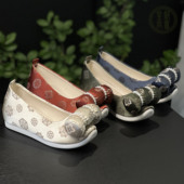 云头履搭配唐制明制复原款 钦留皇宫原创汉服鞋 春日宴 登云履女