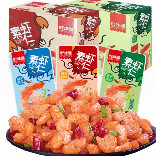 好味屋素虾仁20g*20袋盒装魔芋制