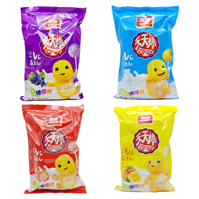 雅客天天棒VC益生元棒棒糖210克