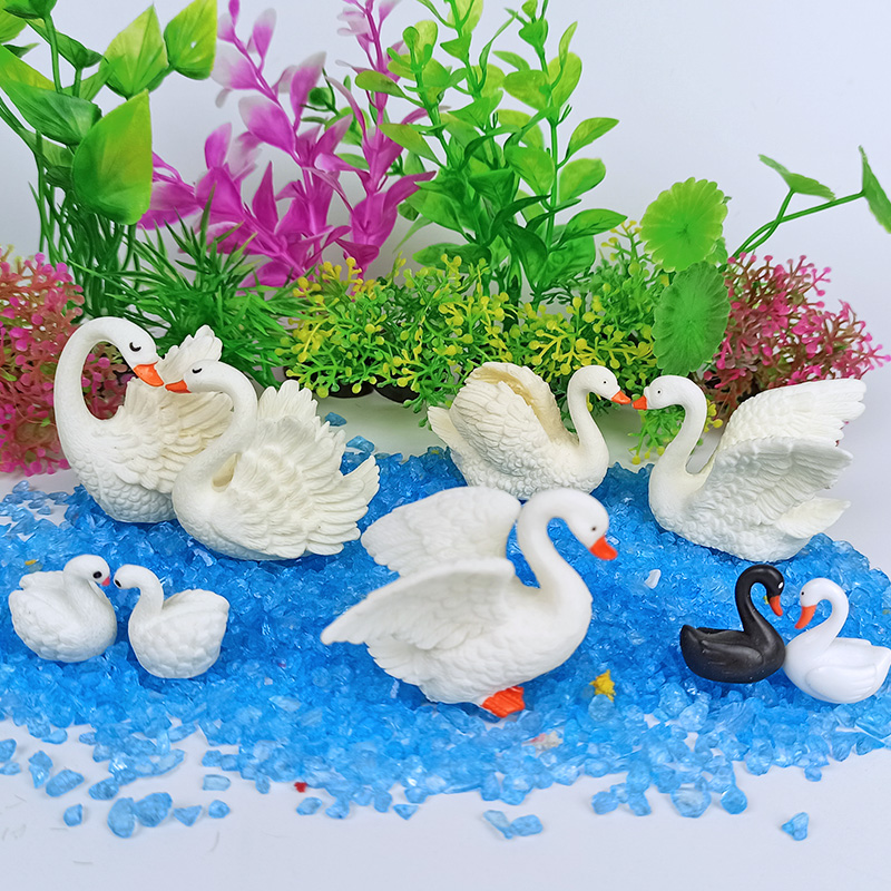 树脂微景观小摆件鱼缸假山多肉