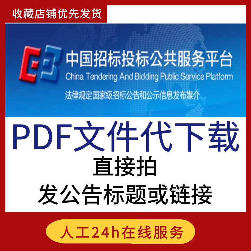 PDF代下非标书中国招标投标公设计素材/源文件