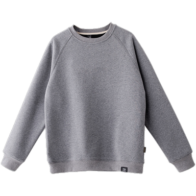 纯色卫衣男士圆领宽松套头打底衫