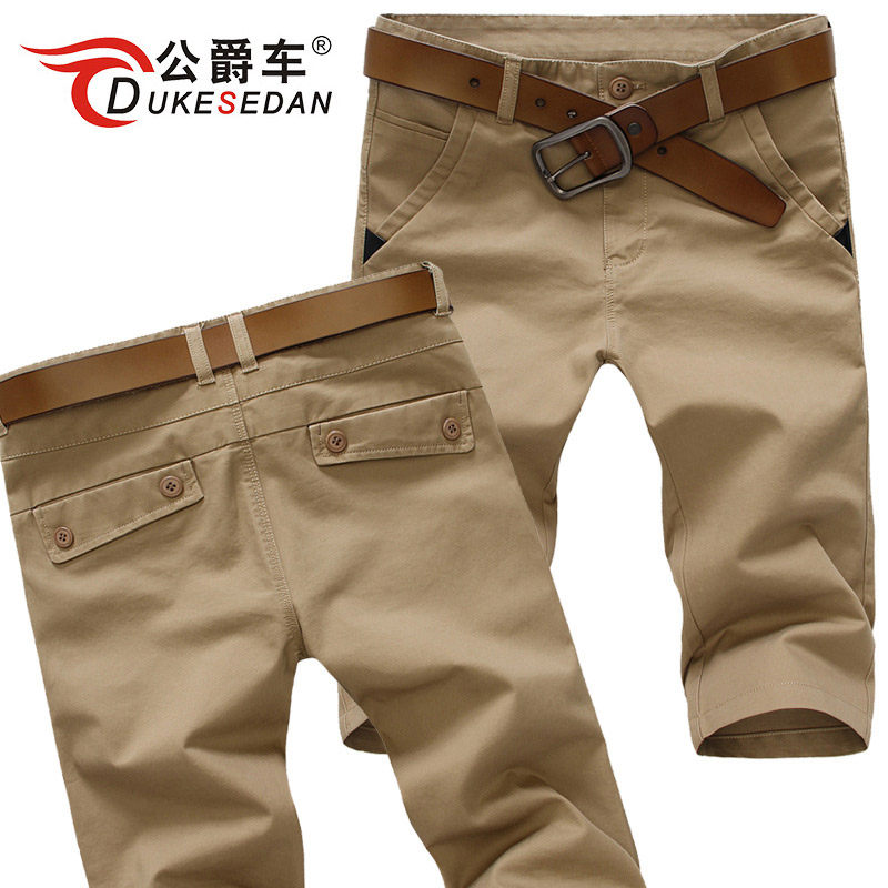 公爵车夏季男士休闲短裤宽松七分裤休闲裤五分裤子夏天中裤马裤潮在类目 男装, 休闲裤中 - 来自Buy2taobao.com提供专业的淘宝代购服务