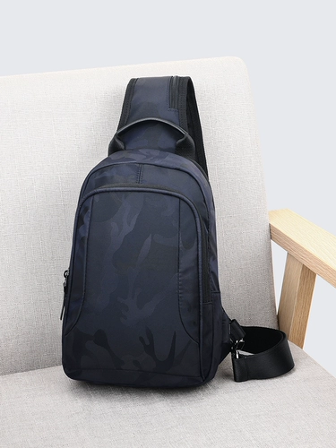 Мужская модная нагрудная сумка, вместительная и большая поясная сумка для отдыха, рюкзак, сумка через плечо, сумка на одно плечо