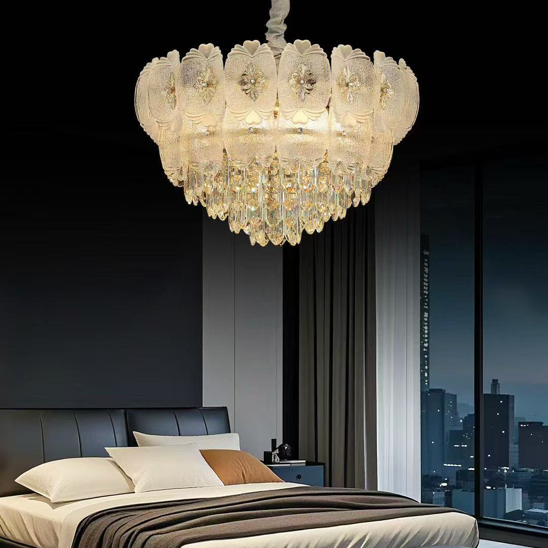 法式水晶吊灯客厅主灯