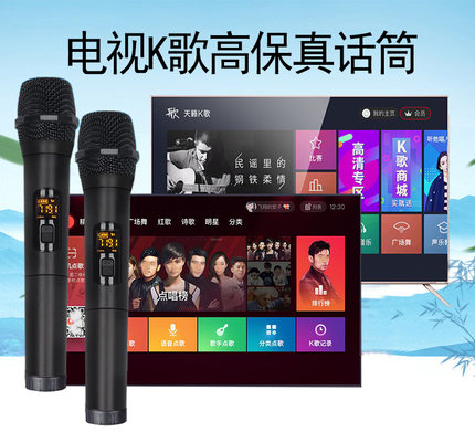 适用东芝海信VIDDA电视K歌麦克风小家米无线话筒MyKara麦卡拉