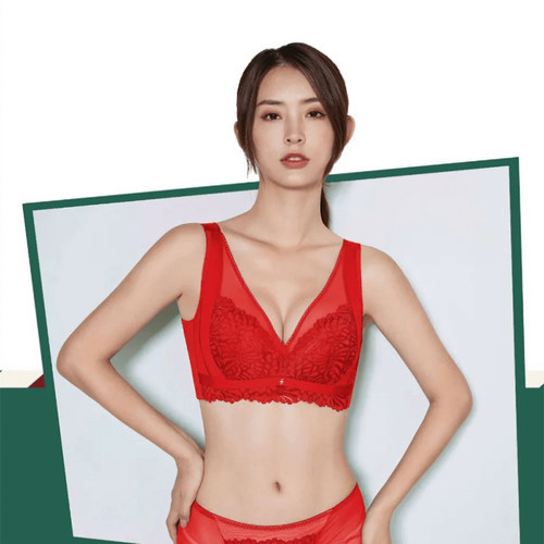 花漾大胸显小排毒调整型文胸