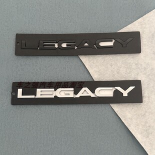 适用斯巴鲁力狮LEGACY后尾箱标志轻量化车身装饰标LEGACY英文贴