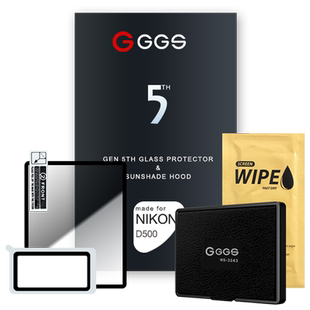 GGS相机贴膜D5钢化膜d6D850d7505代金刚屏D810d780遮光罩单反相机