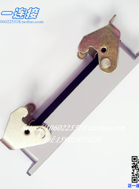 进口连接器安费诺 C146 10F024 000 1 双扣开孔安装底座外壳配件