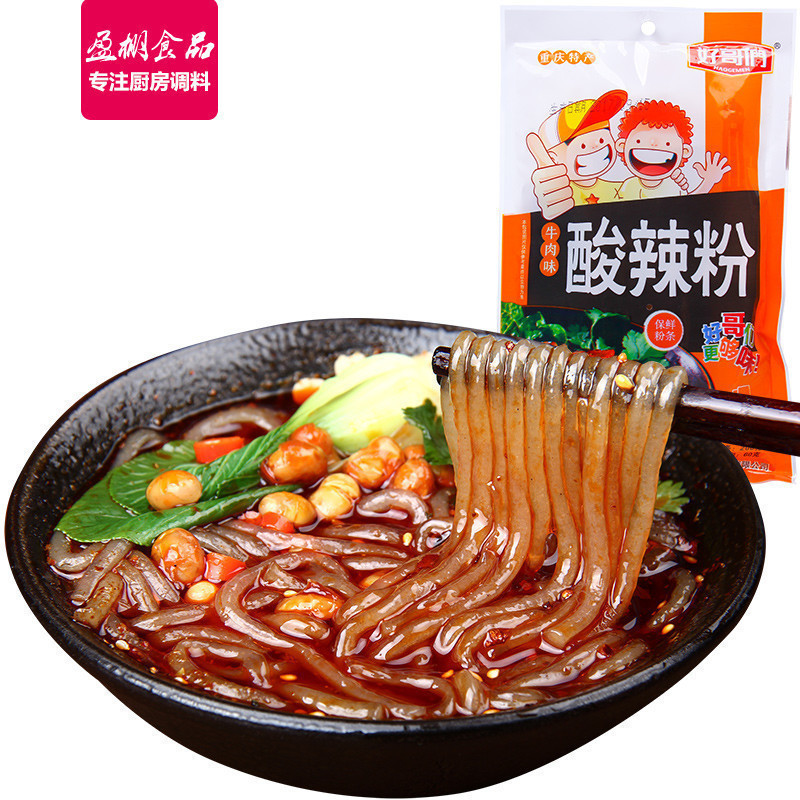 5´ü°üÓÊ Õý×ںøçÃÇÖØÇìÌØ²úËáÀ±·ÛÅ£Èâζ260g·½±ãËÙʳËáÀ±·ÛË¿