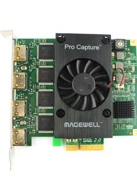 美乐威2代Pro Capture Quad HDMI 内嵌音频x4 四路高清视频采集卡