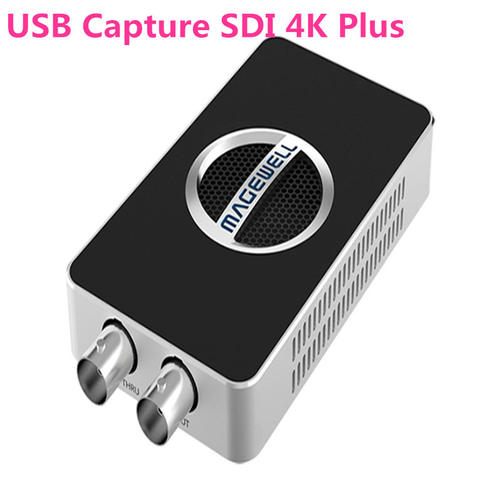 美乐威USB Capture SDI 4K Plus单路SDI超清采集卡带环出采集盒