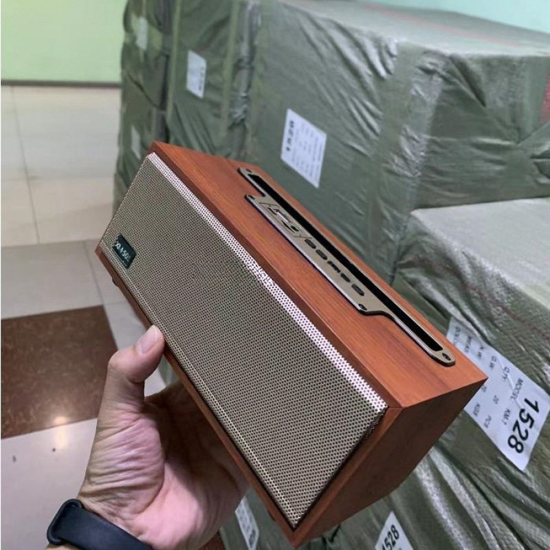 高品质重低音蓝牙可插卡木质复古蓝牙音箱音响家用电脑