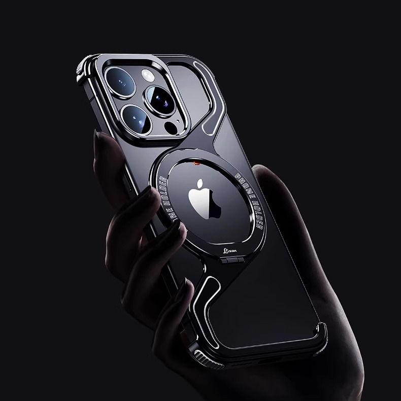 金属镂空磁吸支架适用17pro