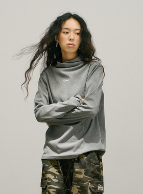 SMILE DDD半高领长袖女休闲简约百搭棉感弹力内搭保暖通勤打底衫