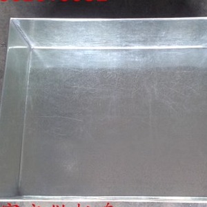 定做各种 盘子箱子水槽 焊锡接水盘 白铁皮加工工具箱 白铁零件盒