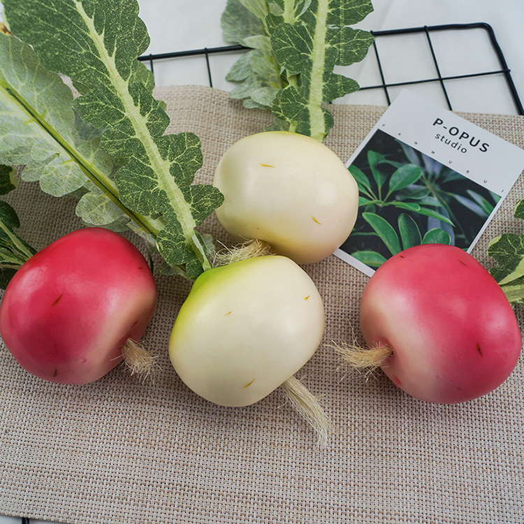 假水果装饰教育橱柜摆件摄影萝卜