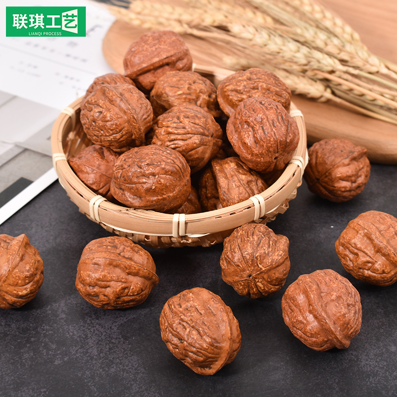 联琪工艺仿真核桃模型经久耐放