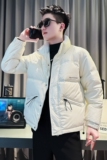 CF86-P148控198社会小伙立领ins棉衣外套潮流羽绒服男白1，男装羽绒服，电商A343