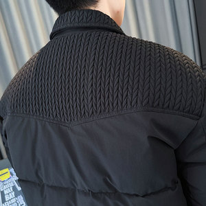 CF139-P138 控178 社会小伙店主风棉衣外套潮流棉服男 黑图片