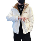 CF75-P138控178社会小伙ins连帽衣外套修身服男黑1，男装棉衣，电商A343