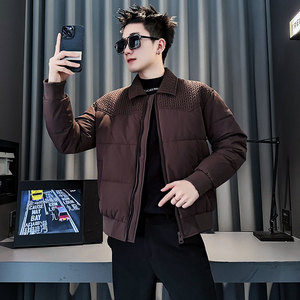 CF139-P138控178社会小伙店主风棉衣外套潮流棉服男绿