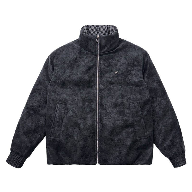 CF157-P138控188社会小伙点店主风皮棉衣外套潮流棉服男棉袄红,男装棉衣,电商A343