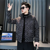 CF152-P138控178社会小伙花棉衣外套潮流棉服男棉袄咖，男装棉衣，电商A343