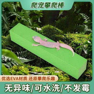 爬宠攀爬棒睫角守宫攀爬条盖勾亚巨人攀爬棍树蛙蛇攀爬仿木泡沫条