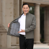 外套春秋款中年男士夹克衫上衣休闲宽松大码男装秋季衣服2408P55，男装夹克，星座1010A-1