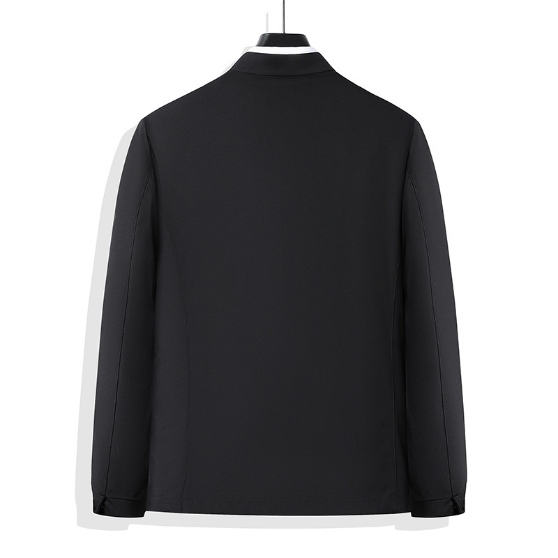 男士鹅绒轻薄羽绒服爸爸秋冬中老年人可脱卸内胆夹克男23296P160,男装羽绒服,星座1010A-1