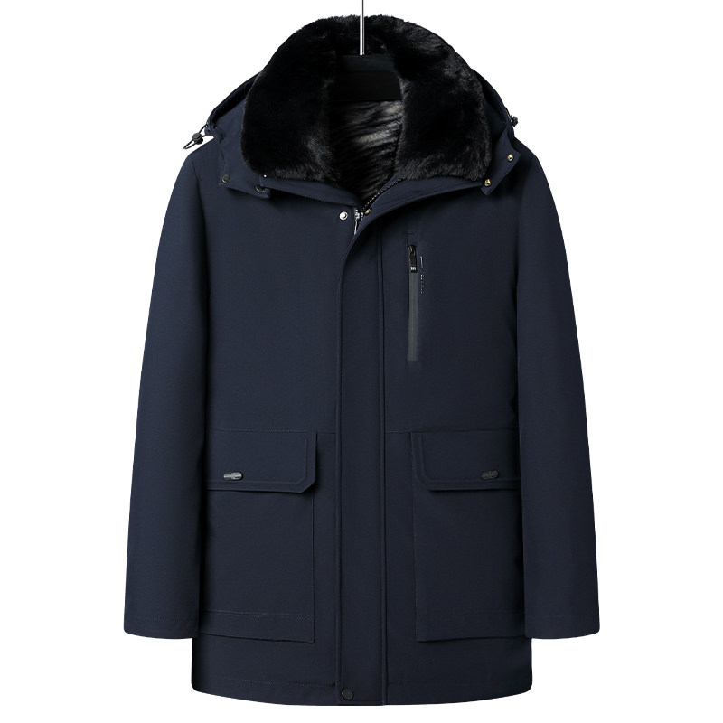 中老年内胆可脱卸棉衣外套男冬季加绒加厚棉袄男士棉服M125P135,男装棉衣,星座1010A-1