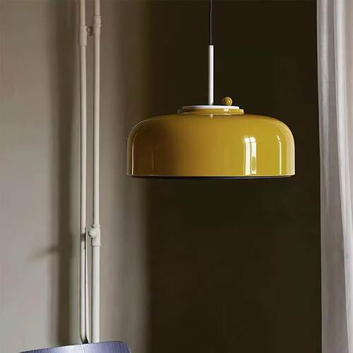 意式极简 餐厅吊灯现代简约北欧高端设计师个性创意吧台圆形餐桌