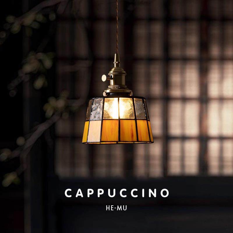 日本复古手工黄铜玻璃吊灯 中古民宿床头咖啡厅酒吧吧台茶室吊灯,家装灯饰光源,智能吊灯,淘宝优惠券,粉丝福利购,淘宝优惠卷