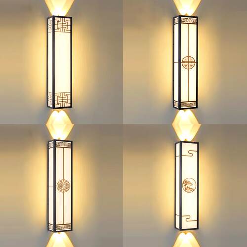 户外防水壁灯中式上下射灯庭院别墅洗墙灯室外门柱超亮LED墙壁灯