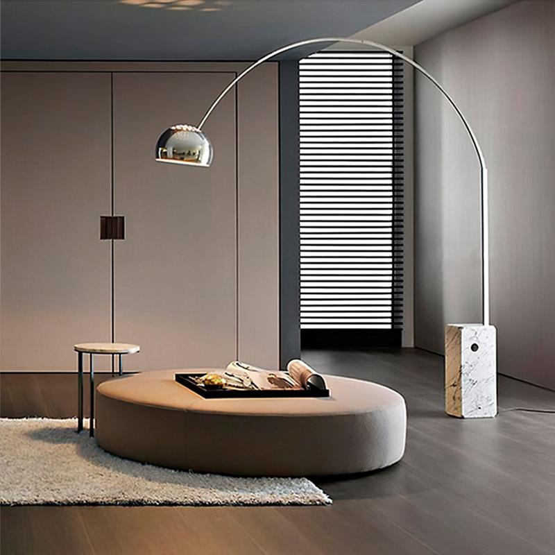 意大利FLOS Arco落地灯钓鱼灯现代极简设计师酒店别墅客厅沙发灯