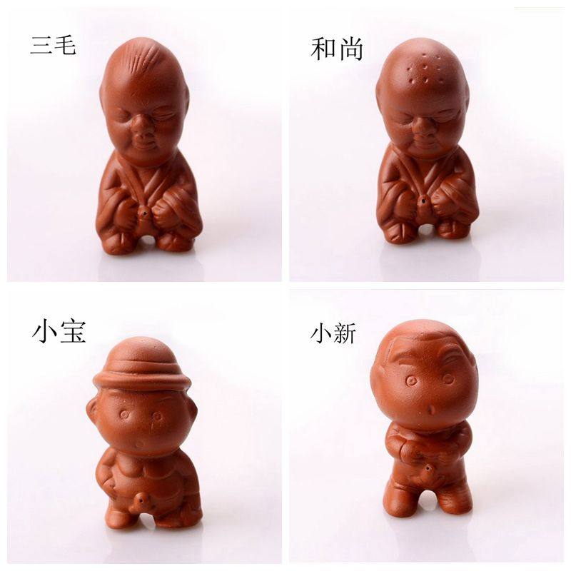 茶道茶玩东茶西壶 茶趣茶玩放水 紫砂陶瓷尿童喷水茶宠 特价促销,餐饮具,茶宠摆件,淘宝优惠券,粉丝福利购,淘宝优惠卷