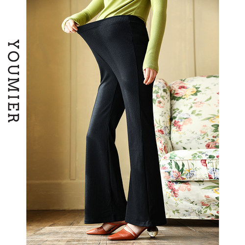 优密儿孕妇长裤裤子喇叭裤