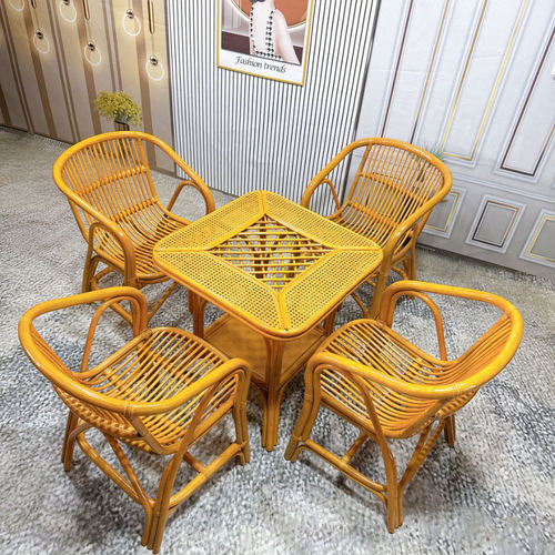 天然真藤环保透气人体工学休闲椅