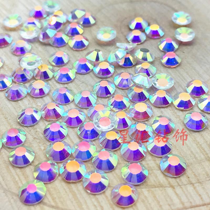幻彩光疗玻璃指甲贴钻