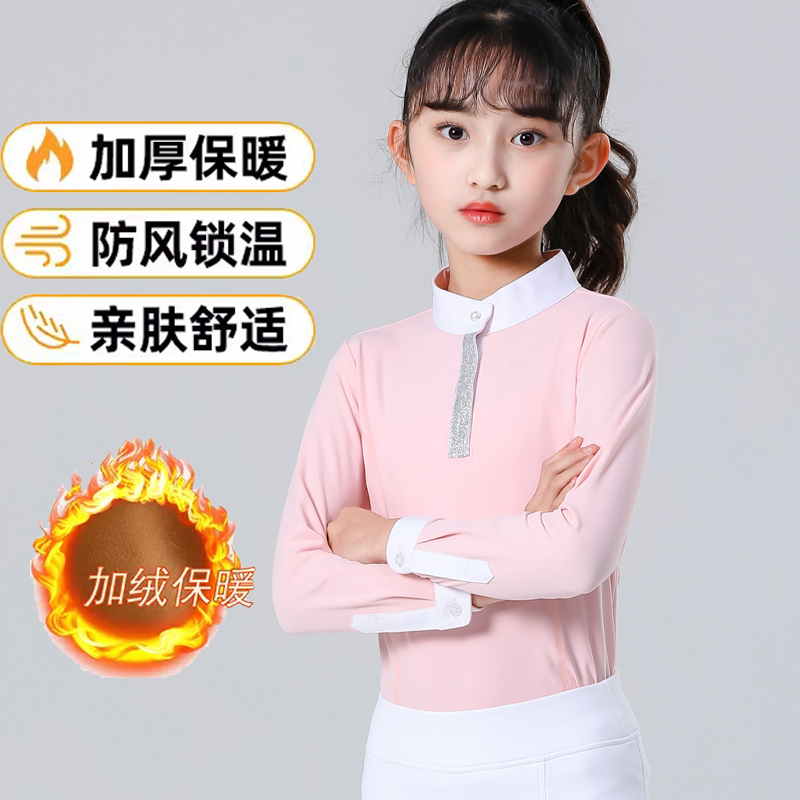 马术T恤儿童比赛训练春秋